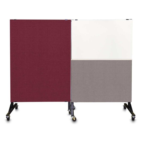 Sliding Door Indoor Enclosed Corkboard, 4
